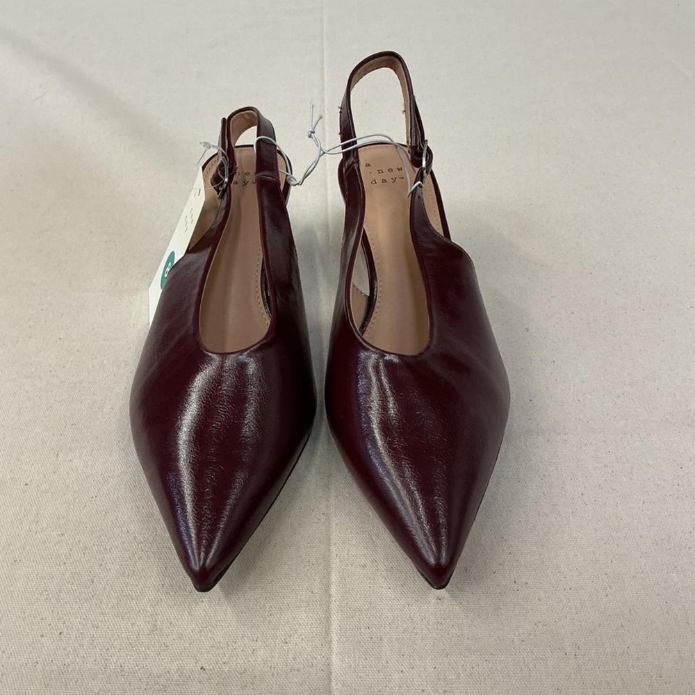A New Day slingback kitten heels